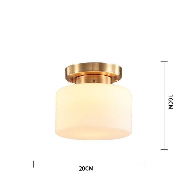 American Vintage Ceiling Lights Modern  Handcrafted Artisan Ceiling Light - Zynella