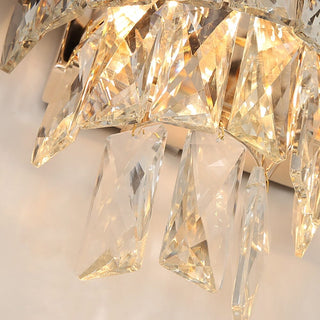 Leonardo Wall Lamp Modern  Contemporary Crystal Statement Fixture
