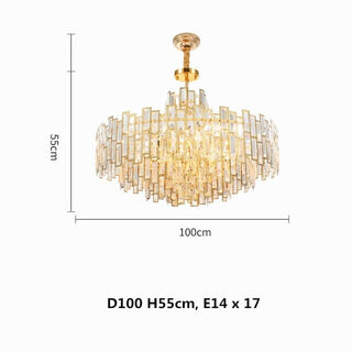 Lucienne Chandelier Modern  Chic Glass Globe Pendant