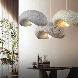 Haruto Wabi-Sabi Pendant Modern  Minimalist Round Flush Mount