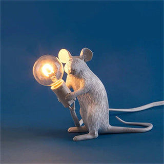 Resin Mouse Table Lamps Refined Modern  Luxury Gold Frame Light Fitting
