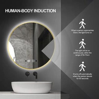 Oscar Vanity Mirror Premium Modern  Classic Drum Shade Ceiling Light