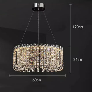 Melanie Chandelier Modern  Scandinavian Wooden Accent Light