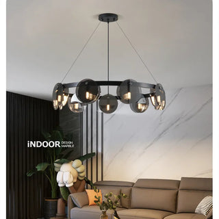 Jenson Pendant Modern  Chic Glass Globe Pendant