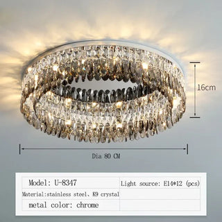 Shanti Collection Classic Modern Geometric Design Lamp