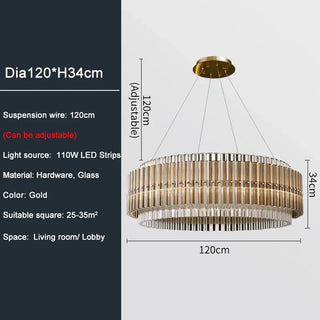 Mia Glass Chandelier Modern  Chic Glass Globe Pendant