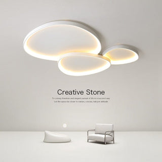 Sage Lamps Modern  Minimalist Round Flush Mount