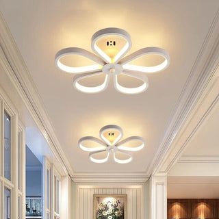Remi Flower Lights Decorative Modern  Minimalist Round Flush Mount