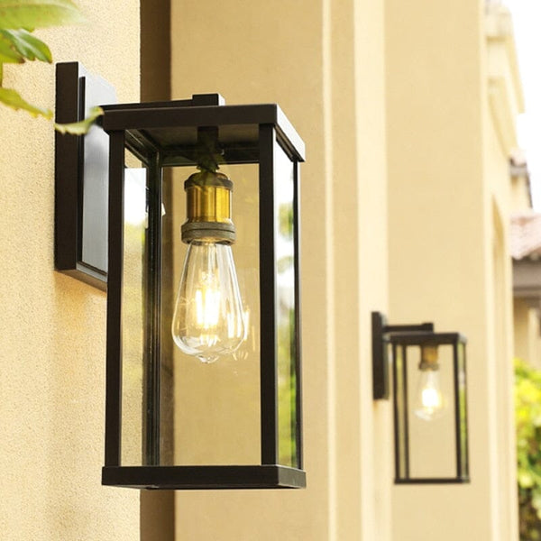 Artistic Outdoor Lampshade Modern  Scandinavian Wooden Accent Light - Zynella