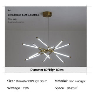Stradivarius Spikey Chandelier Modern  Timeless Lantern Style Wall Lamp