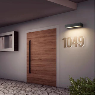 Ellie Waterproof Wall Lamp Modern  Vintage Brass Accent Lighting
