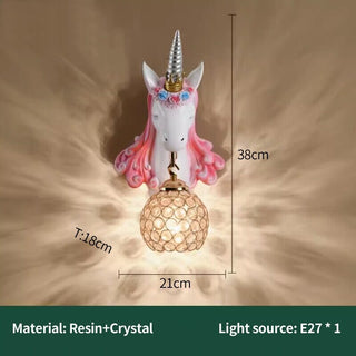 Unicorn Resin Wall Lamp Classic Modern  Timeless Lantern Style Wall Lamp
