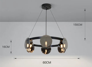 Jenson Pendant Modern  Chic Glass Globe Pendant