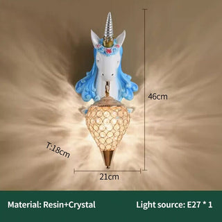 Unicorn Resin Wall Lamp Classic Modern  Timeless Lantern Style Wall Lamp