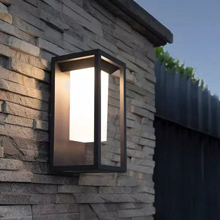 Louisa Outdoor Wall Lamp Modern Geometric Design Lamp