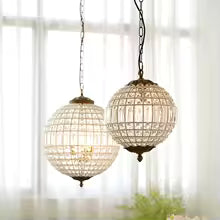 Clarion Crystal Orb Chandelier