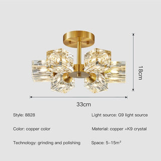 Enzo Chandelier Modern  Ultra Slim LED Panel Lighting