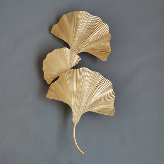 Wild Leaf Wall Lamp Decorative Modern  Art Deco Inspired Illumination