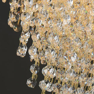 Sophie Luxe Chandelier Opulent Modern  Classic Drum Shade Ceiling Light