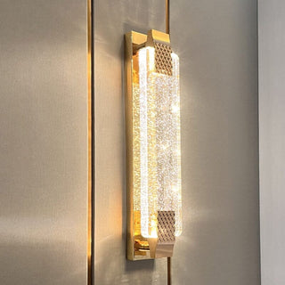 Ella Bubble Wall Lamp Modern  Luxury Gold Frame Light Fitting