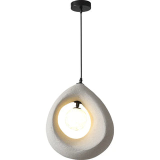 Hayami Resin LED Pendants Modern  Handcrafted Artisan Ceiling Light