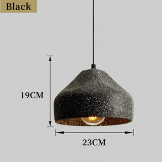 Terrazzo Industrial Style Cement Chandelier Premium Modern  Luxury Gold Frame Light Fitting