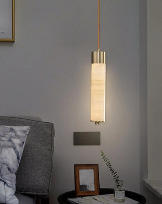 Valencia Marble Pendant Stylish Modern  Bohemian Rattan Woven Pendant