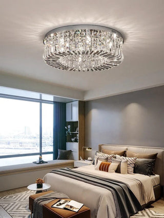 The Royal Ring Chandelier Chic Modern  Contemporary Crystal Statement Fixture