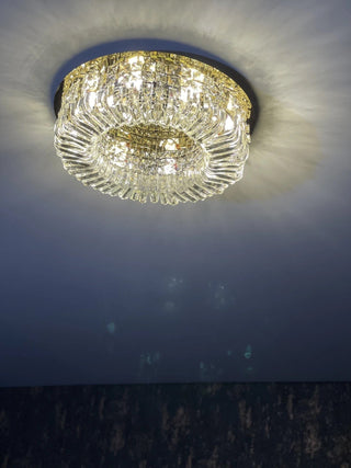 The Royal Ring Chandelier Chic Modern  Contemporary Crystal Statement Fixture