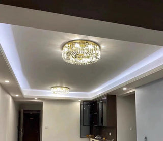 The Royal Ring Chandelier Chic Modern  Contemporary Crystal Statement Fixture