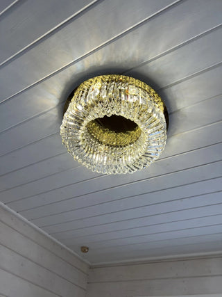 The Royal Ring Chandelier Chic Modern  Contemporary Crystal Statement Fixture