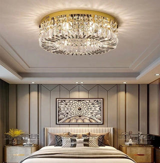 The Royal Ring Chandelier Chic Modern  Contemporary Crystal Statement Fixture