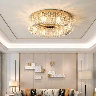 The Royal Ring Chandelier Chic Modern  Contemporary Crystal Statement Fixture