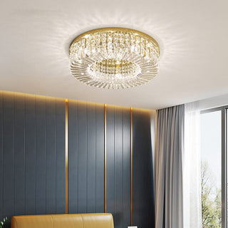 The Royal Ring Chandelier Chic Modern  Contemporary Crystal Statement Fixture