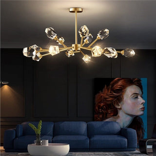Como Pendant Modern Opulent Multi-Tier Crystal Chandelier