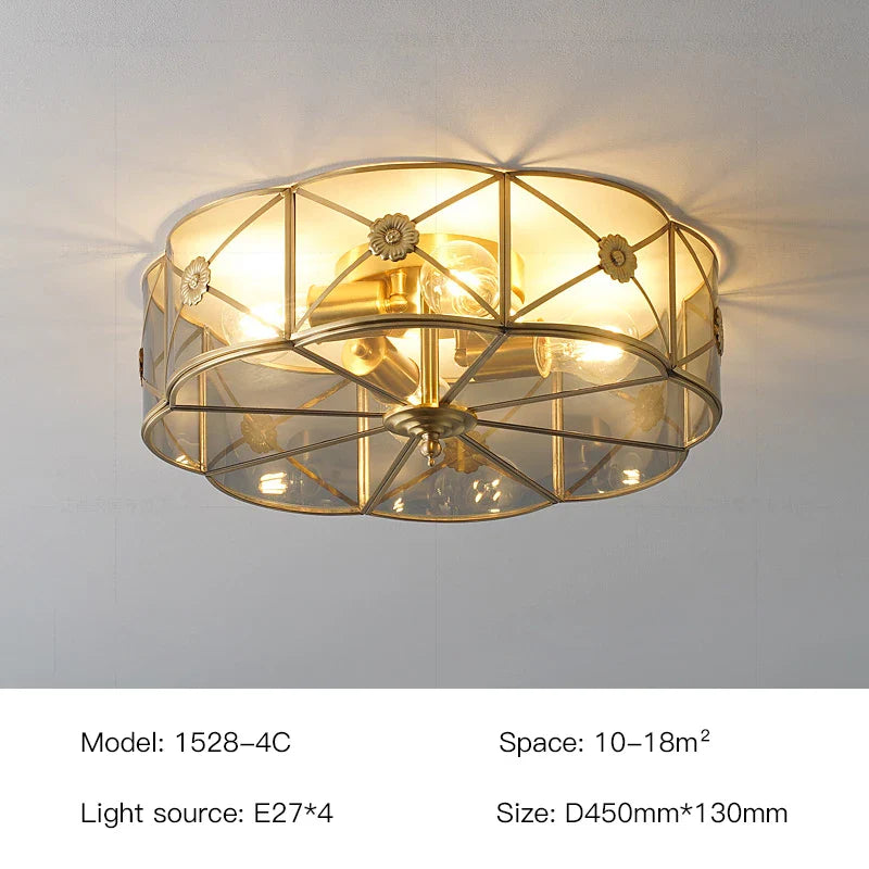 Norwood Gold Frame Chandelier