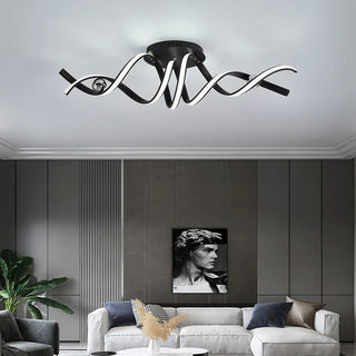 Kensal Chandelier Modern  Scandinavian Wooden Accent Light