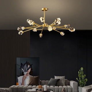 Como Pendant Modern Opulent Multi-Tier Crystal Chandelier