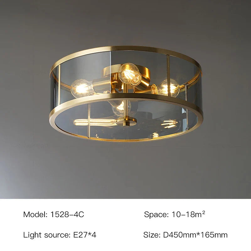 Norwood Gold Frame Chandelier