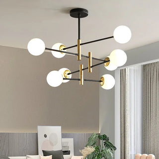 Sloane Chandelier Chic Modern  Art Deco Inspired Illumination