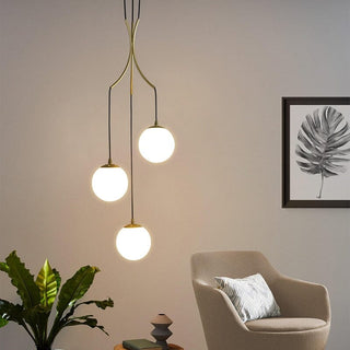 Alliyana Chandelier Modern  Chic Glass Globe Pendant