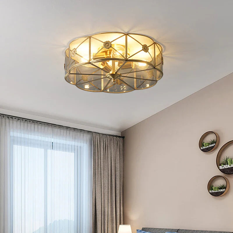Norwood Gold Frame Chandelier