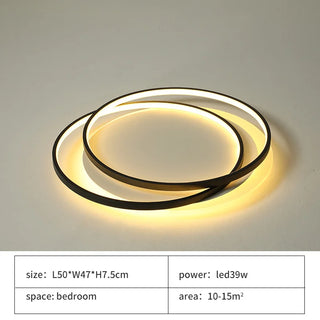 Queen's Ring Lamp Classic Modern  Luxury Marble Base Table Lamp