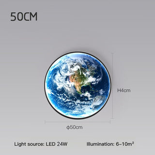 The Earth LED wall lamp Decorative Modern  Luxury Marble Base Table Lamp