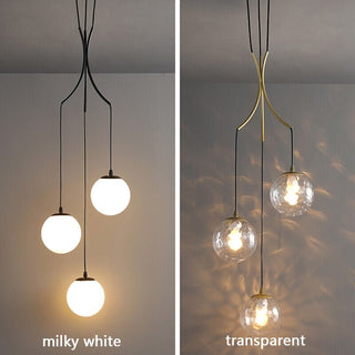 Alliyana Chandelier Modern  Chic Glass Globe Pendant