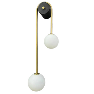 Alice Orb LED Wall Lamp Modern  Contemporary Crystal Statement Fixture