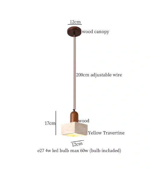 ZenStone Pendant Light