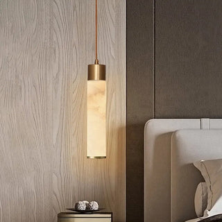 Valencia Marble Pendant Stylish Modern  Bohemian Rattan Woven Pendant