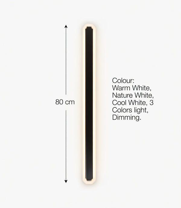 Zynella Linear Scepter: Slim Architectural LED Wall Sconce