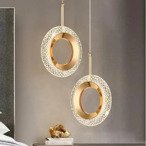 Zynella LED Pendant Light Close-Up – Sleek Metal Finish